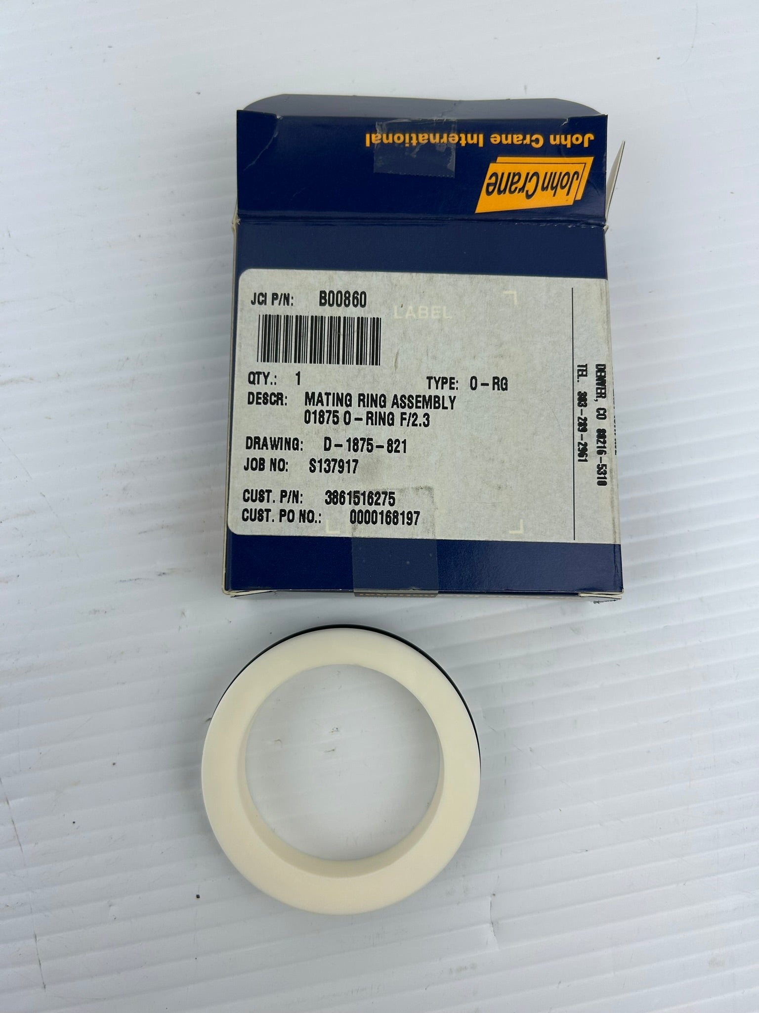 John Crane International B00860 Mating O-Ring Assembly