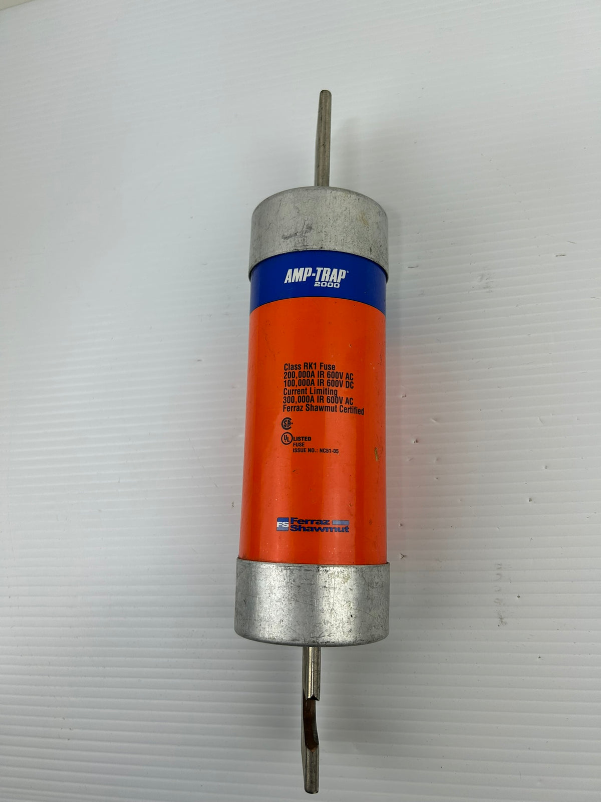 Ferraz Shawmut A6D600R 600A 600V AC/DC Amp-Trap 2000 Class RK1 Time Delay Fuse