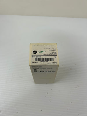 Allen-Bradley 800T-QAH2G Green Illuminated 30mm Momentary Push Button 800T Ser U