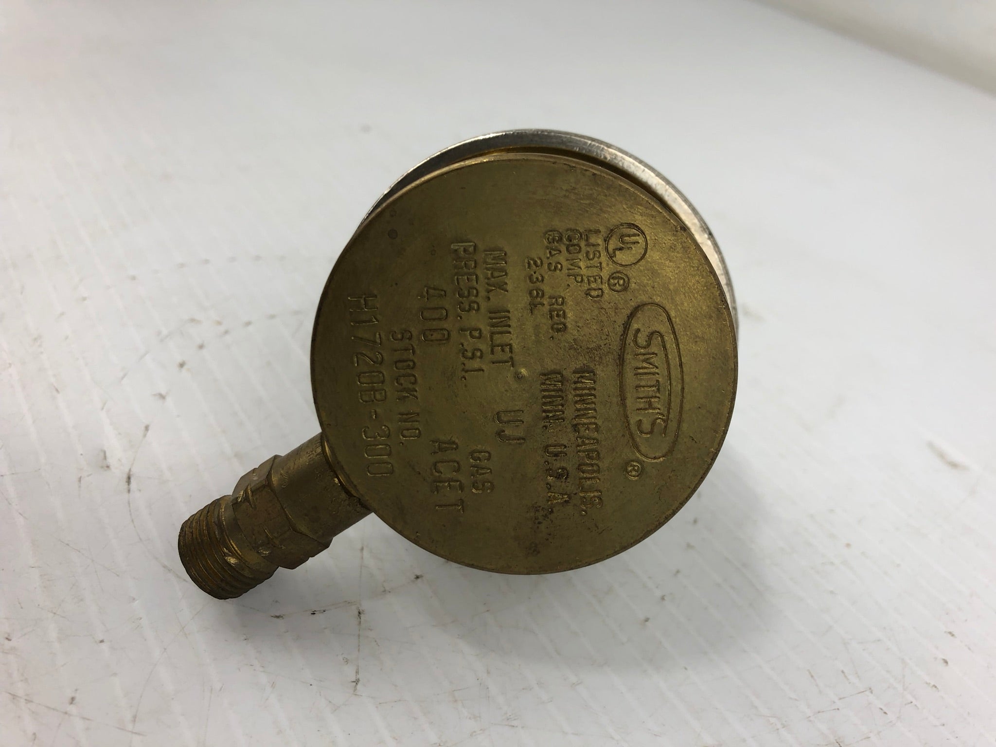 Smith H1720B-300 Acetylene Gas Regulator 400 PSI