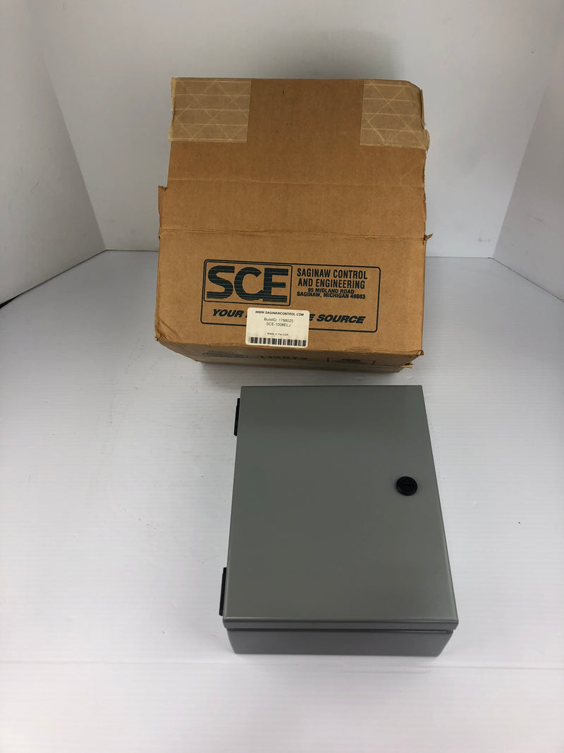 Saginaw SCE-1008ELJ Enviroline Series Enclosure 10" x 8" x 4" J-Box