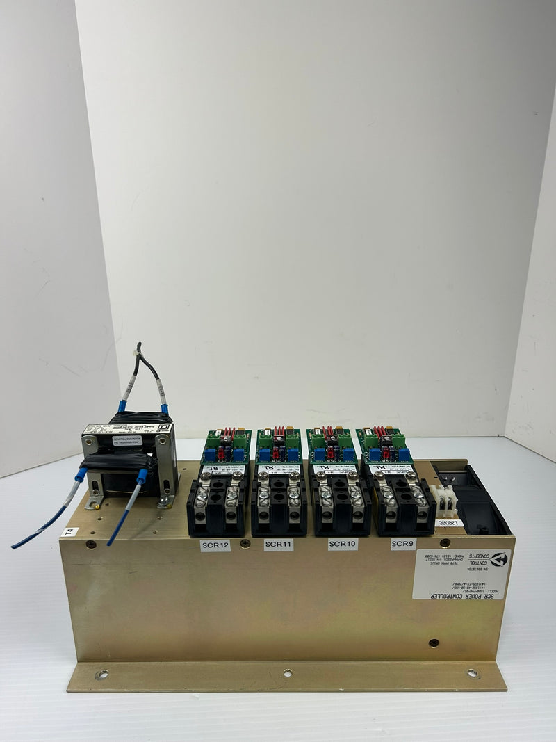 Control Concepts 1600-PM6-01 SCR Power Controller 1652-48-30-USD 1025-FC-4/20MA