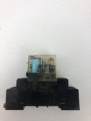 Omron G2R-2-SND Relay with Base 13Z5C