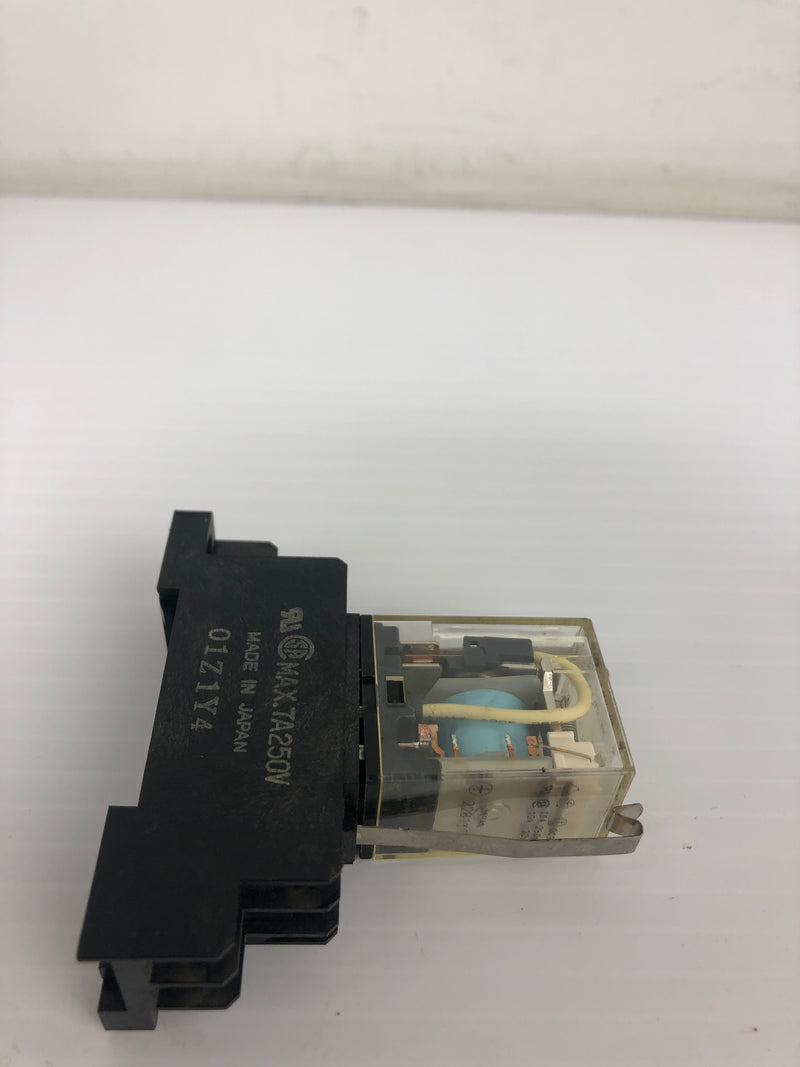 Omron MY2N Relay 24VDC with Base 01Z1Y4