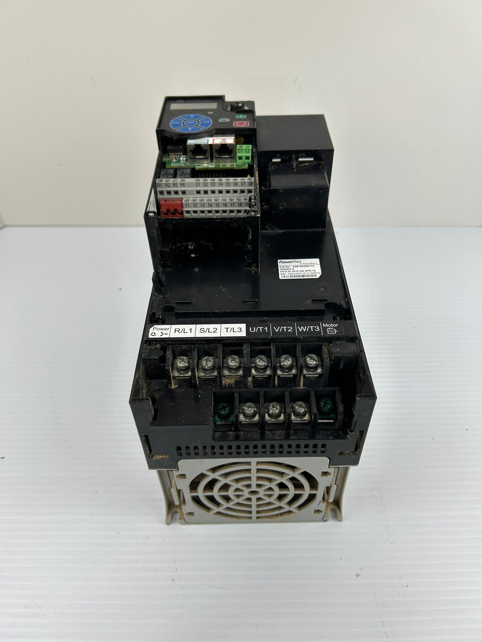Allen Bradley 25B-D030N114 PowerFlex Power Module AC Drive Series A - No Cover