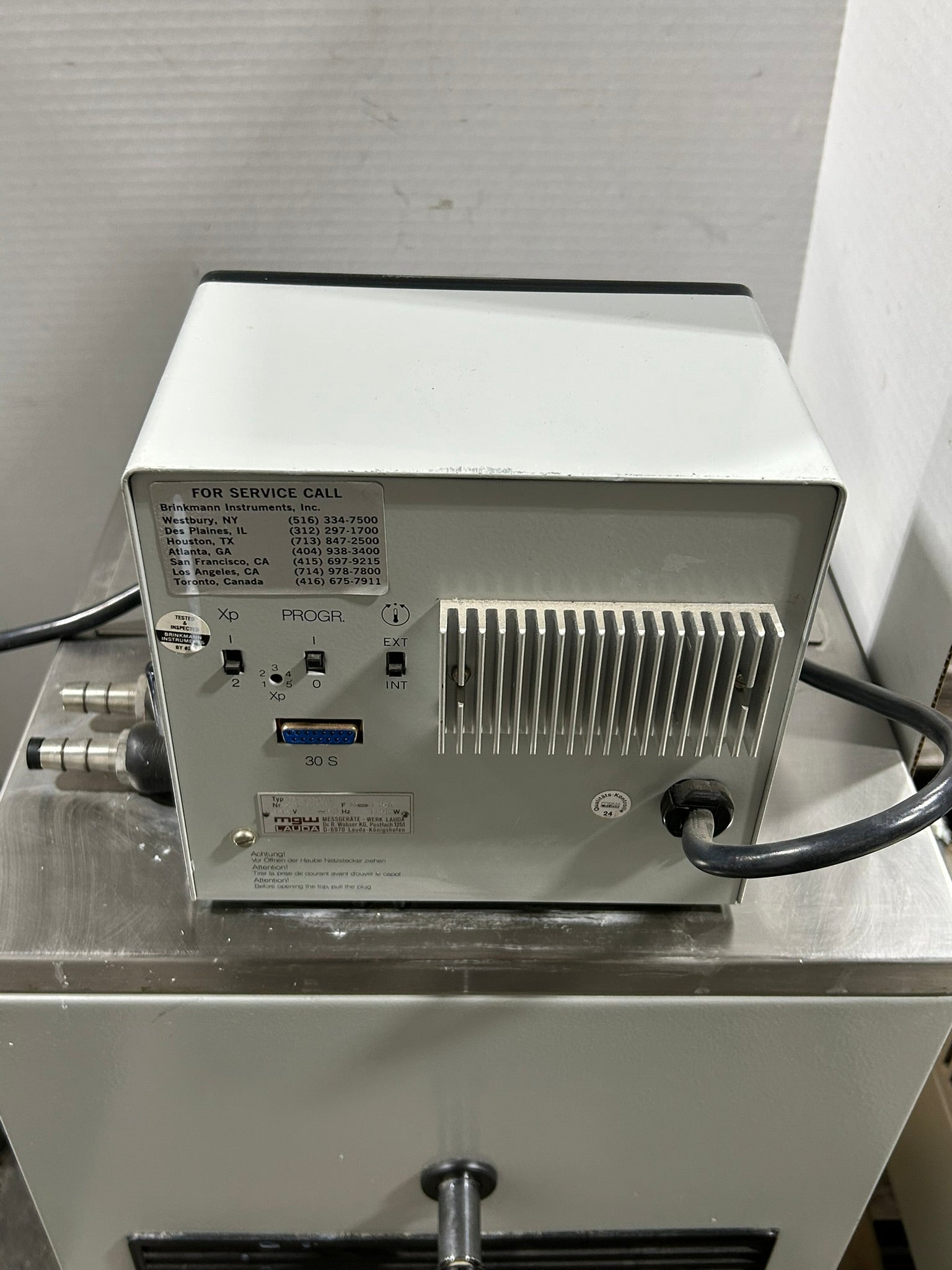 MGW Lauda Brinkmann RCS20-D Refrigerated Heated Circulator Bath Chiller RC20