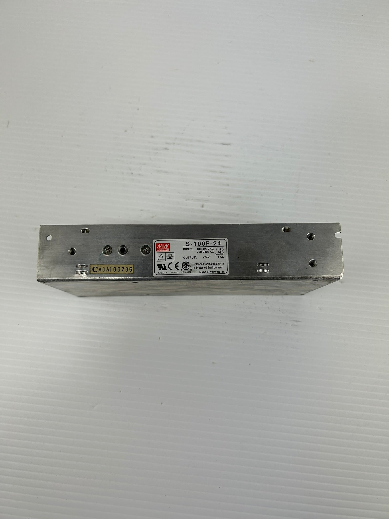 Mean Well S-100F-24 Switching Power Supply 24V 4.5A
