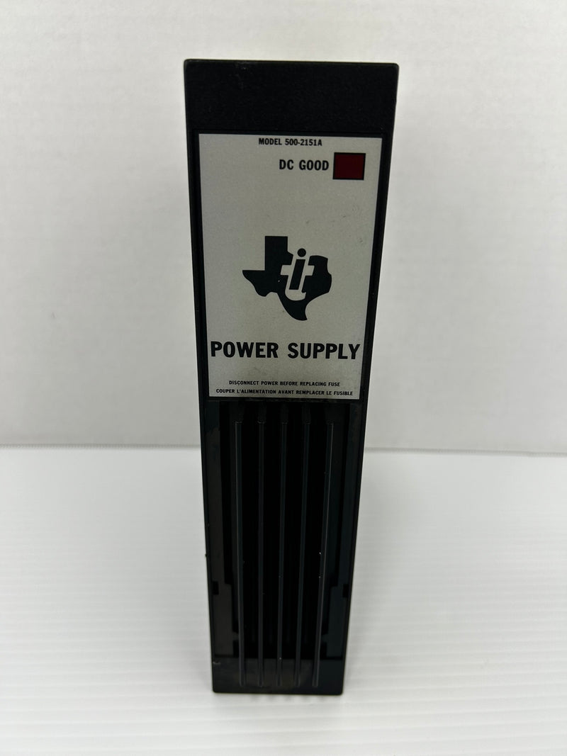 Siemens 500-2151 Texas Instruments Power Supply 110-220VAC 47-63Hz