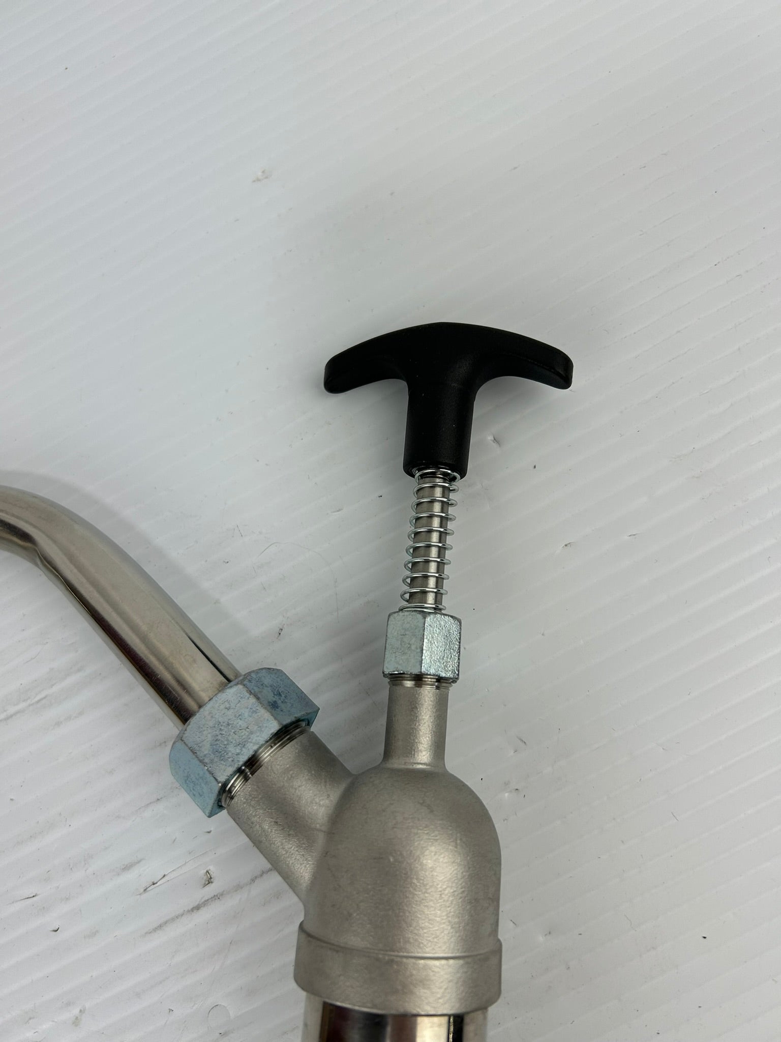 Uline H3864 Stainless Steel Hand Drum Pump