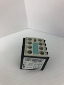 Siemens 3RH1911-1GA22 Contact Block 690V 10A