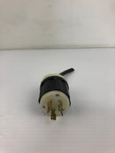 Leviton Turn and Pull Plug 2321 L6-20P NEMA L6-20 20A 250V