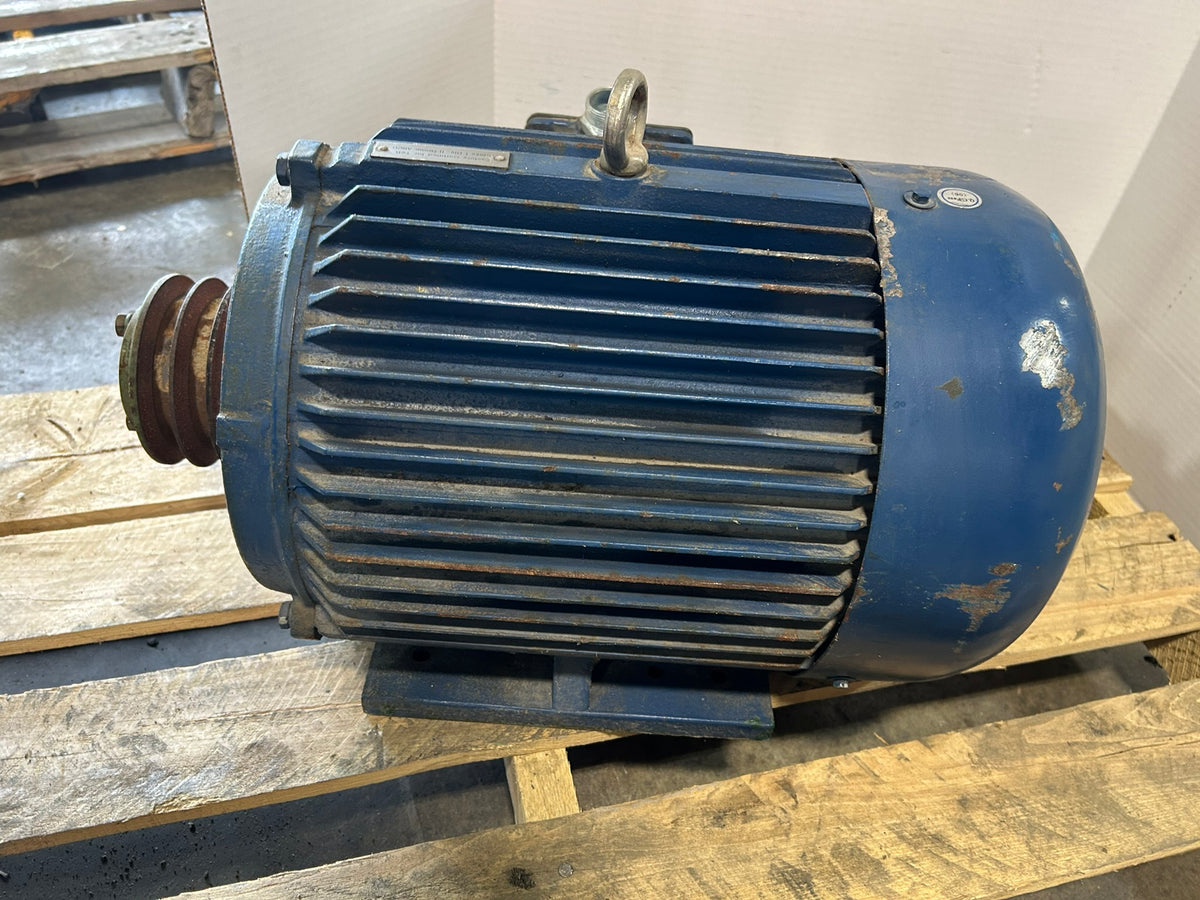 North American Electric PE215T-10-4 Motor 10 HP 1440/1750 RPM 20:1VT 10:1CT 215T
