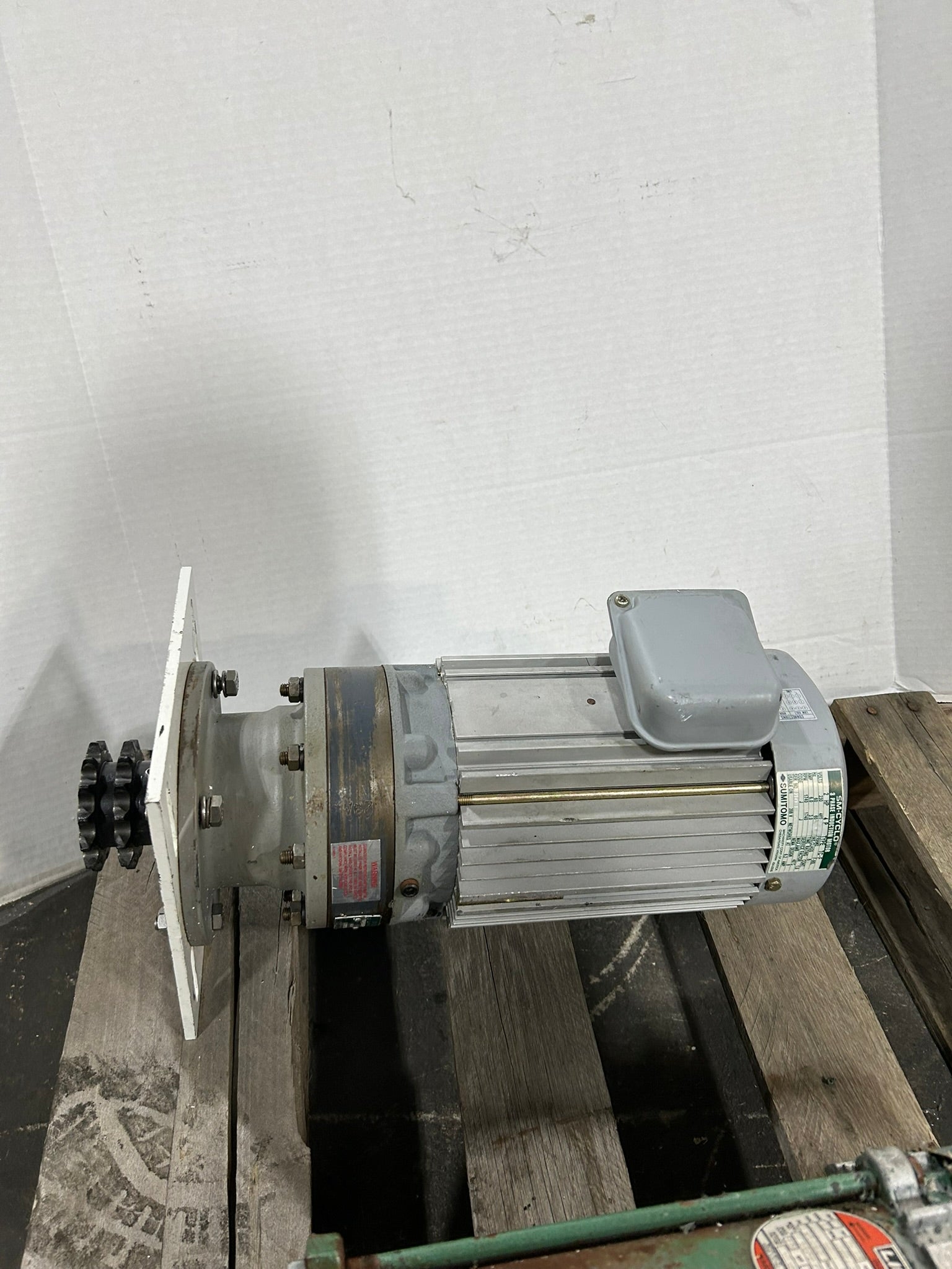 Sumitomo SM-Cyclo 3 Phase Induction Motor 2HP 4P Type TC-F 230/460V 60Hz 1740RPM