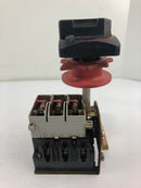 Allen Bradley 194RF-NC030* Fusible Disconnect Switch with 194R-HS4 On/Off Handle