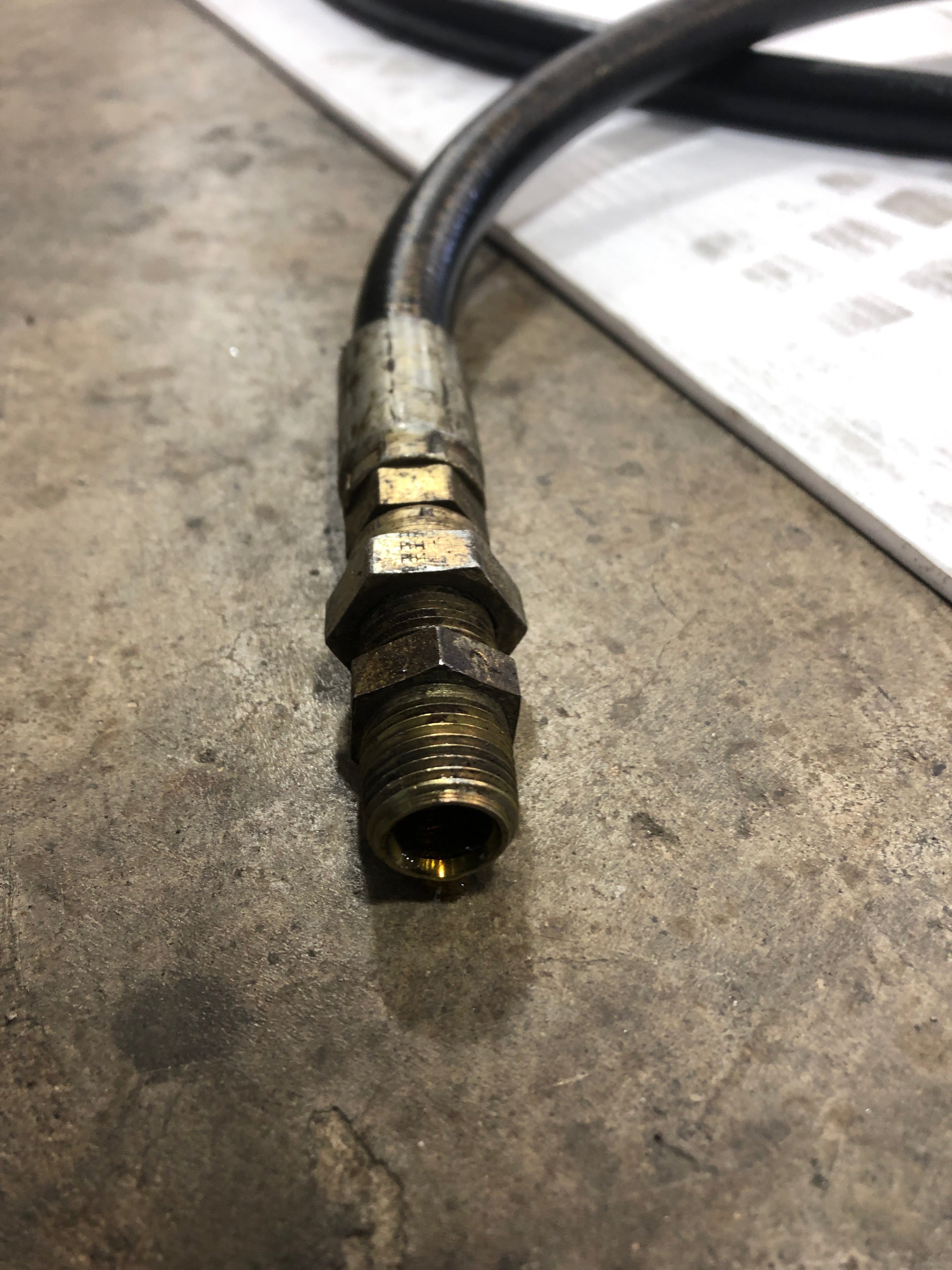 Parker 451T0-6 Hydraulic Hose 103"