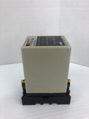 Omron PU-NA Controller Unit 115VAC 15mA 50/60Hz With 2462YT Base 250V 7.5A