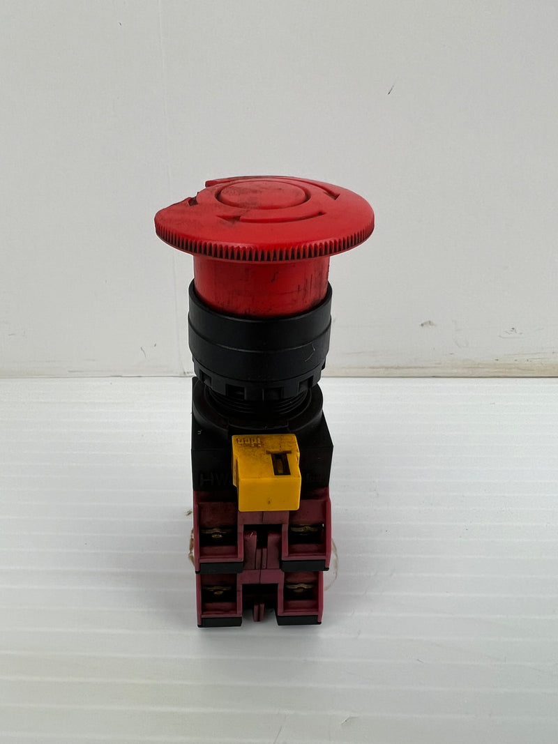 Idec HW-CB04 Emergency Stop Button 600V 10A