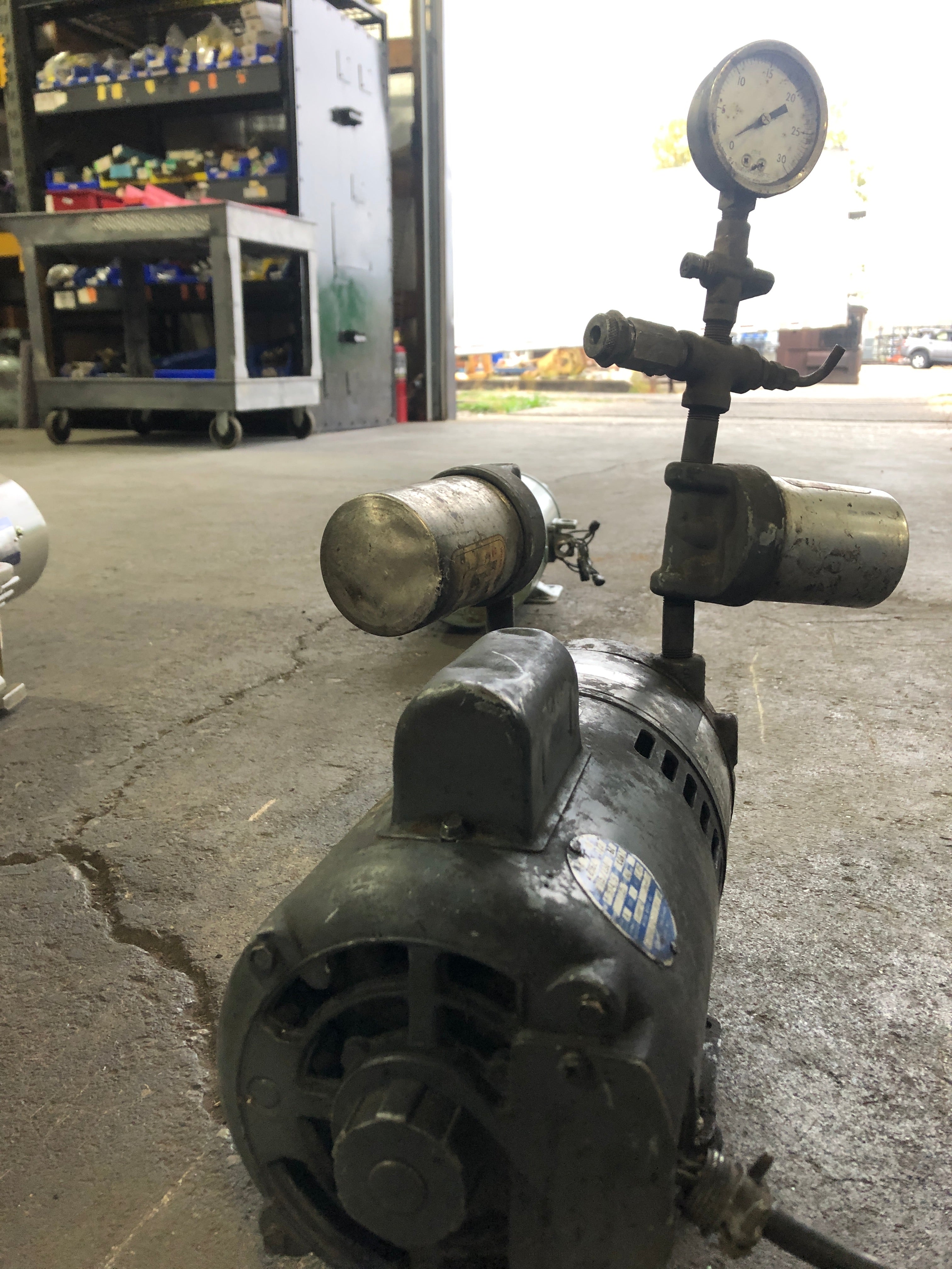 Doerr PR69827F E783 Motor 1/2HP 1PH J56Z Frame Type K with Pump 0822-P120-0271X