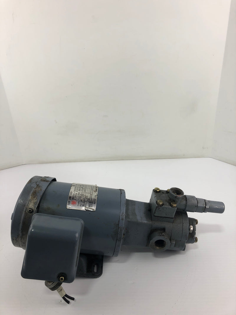 Nippon NOP FELQ-8T Induction Motor TOP 2MY 400 Trochoid Pump TOP-208 HA