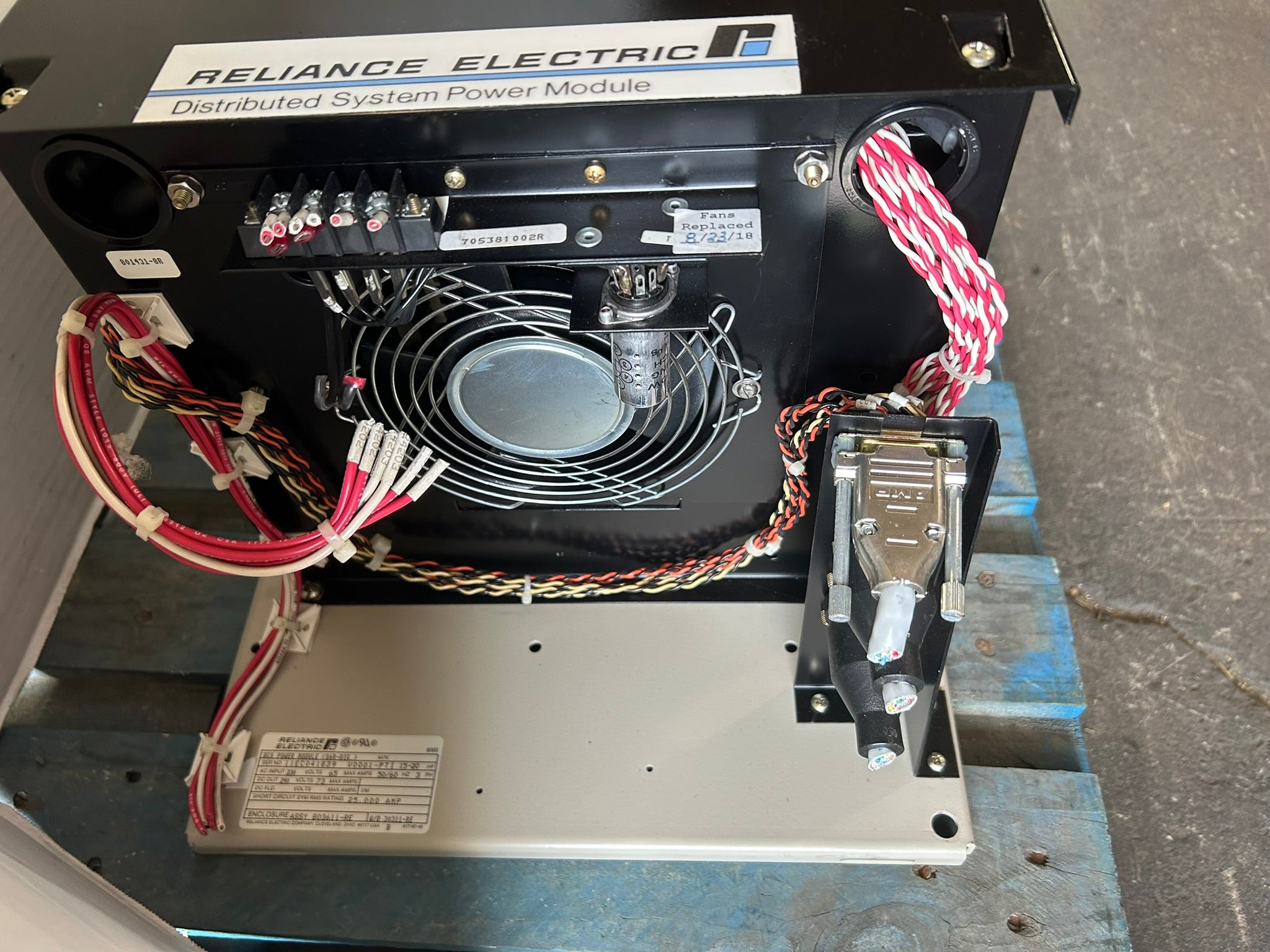 Reliance Electric 803611-RE DCS Power Module 3 PH 15-20 HP 50/60Hz