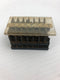 Terminal Block UK15 600V 15A 6P with Covers - Lot of 2