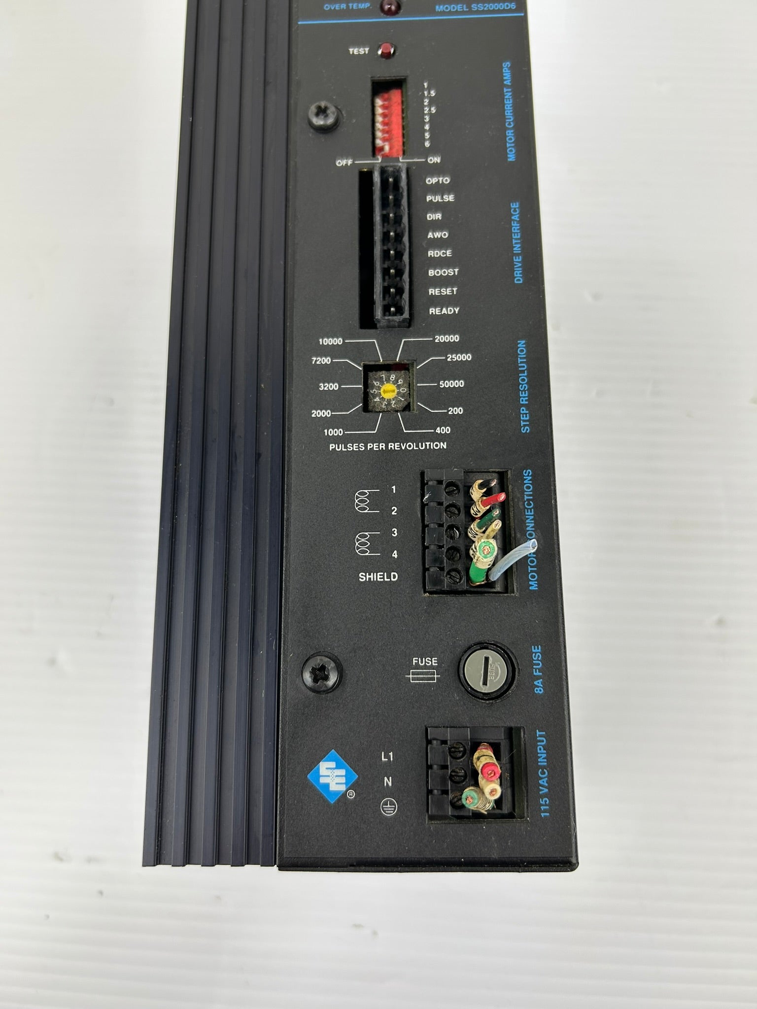 Superior Electric SS2000D6 SLO-SYN 2000 Drive Stepper Motor Driver 115VAC 7 Amp
