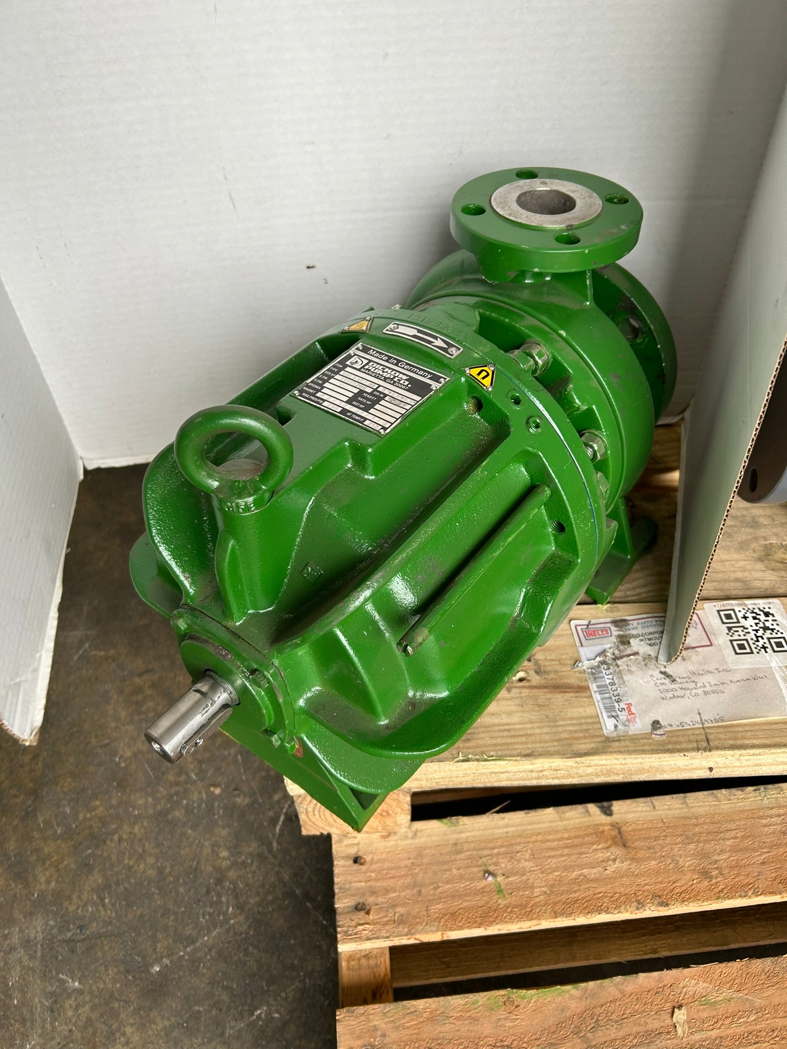 Dickow Pump Co. NMLh40/165 Pump 3"/1,5"/6,5" 290 PSI 6.1" Diameter