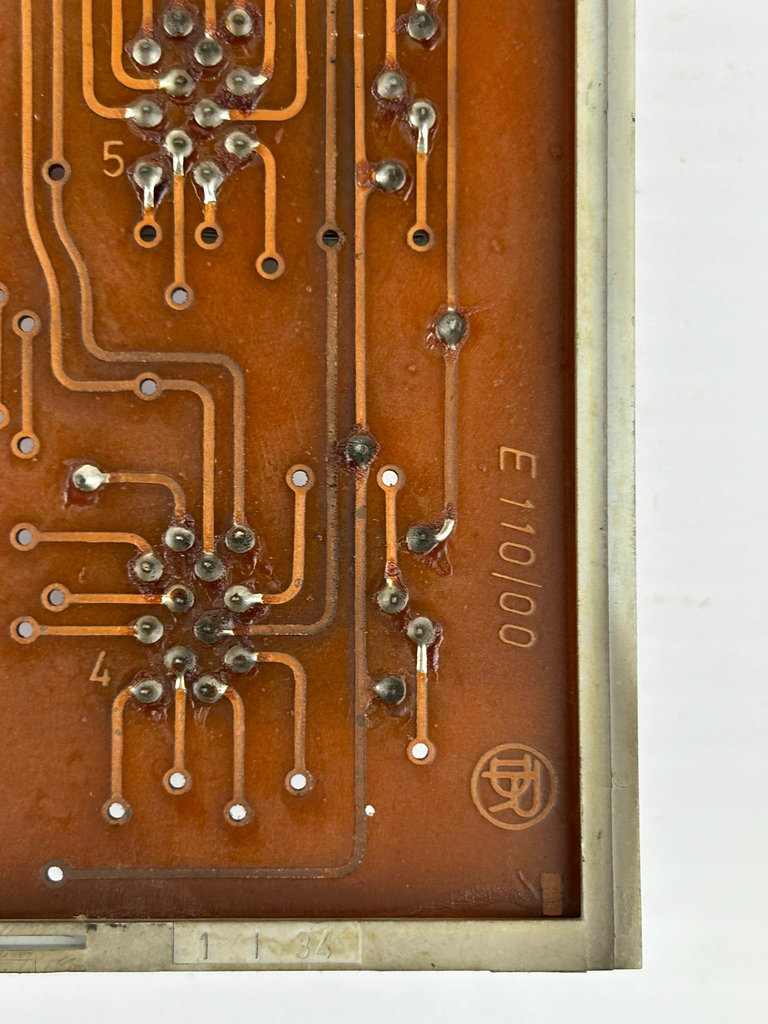 Barmag Electronic Circuit Board E110/00 with 3 Relays E110-00