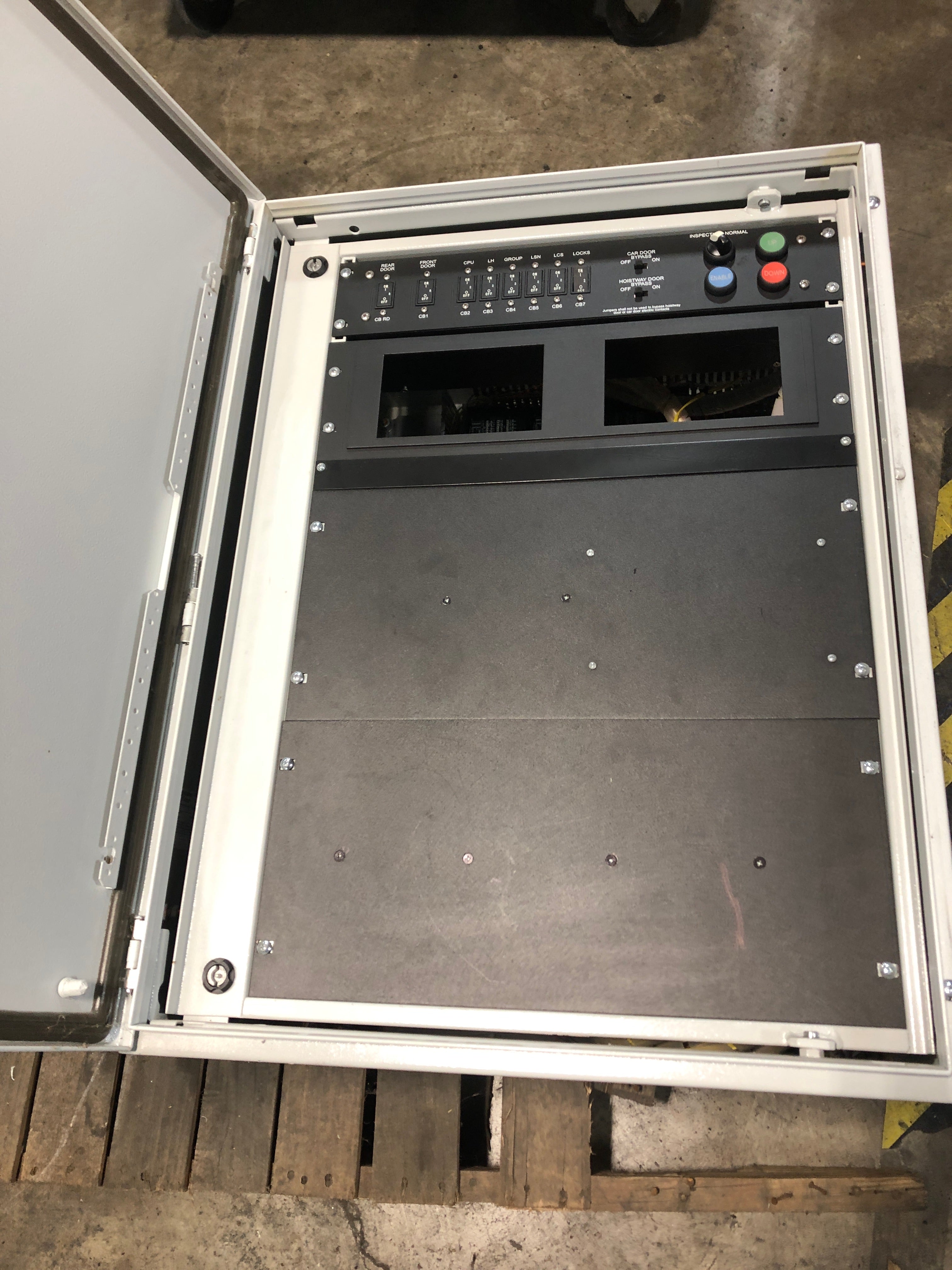 Schneider Electric Cabinet 24" x 16" Deep x 31" Tall - EMPTY