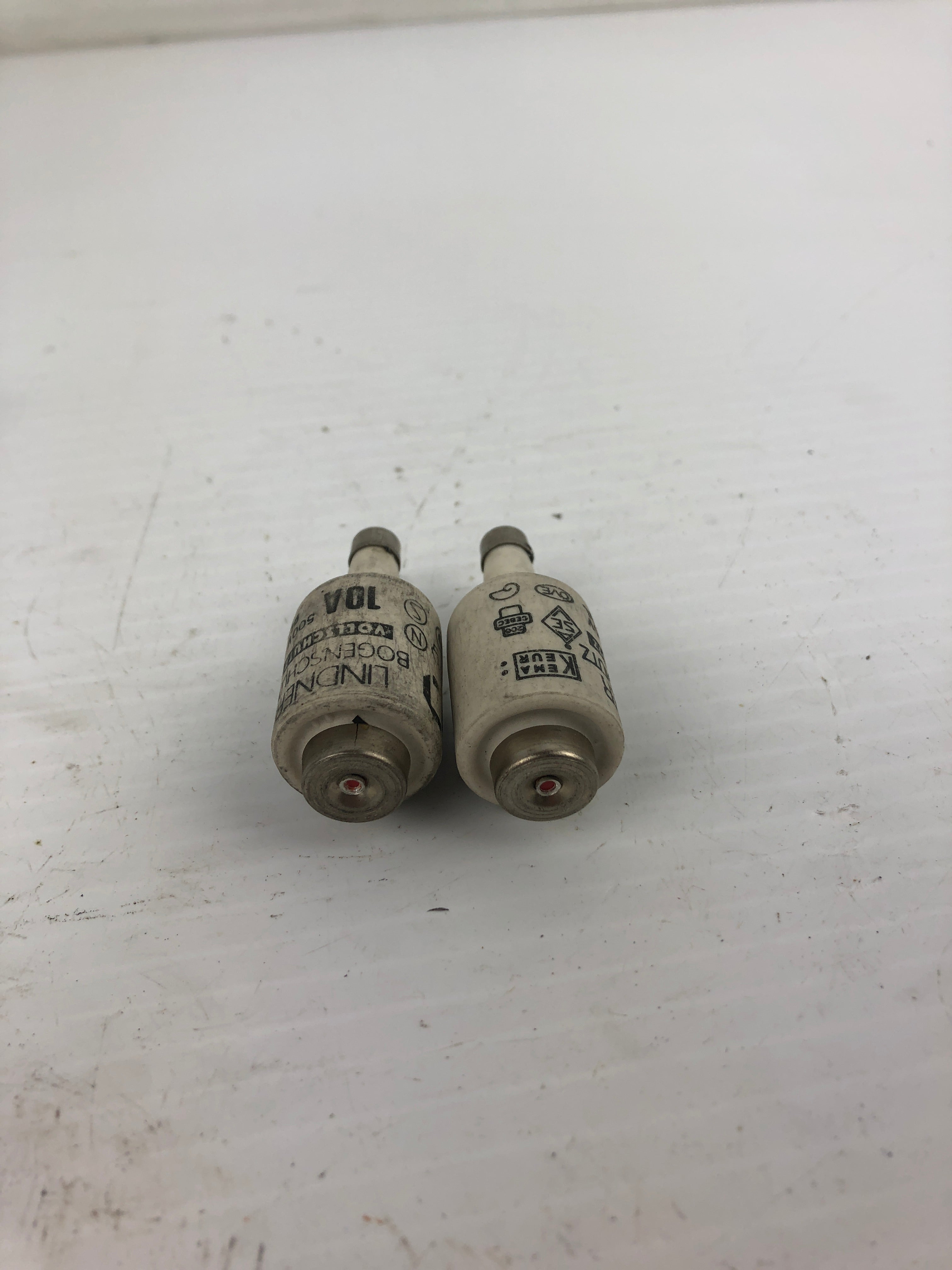 Lindner Bogenschutz Fuse 10A 500V - Lot of 2