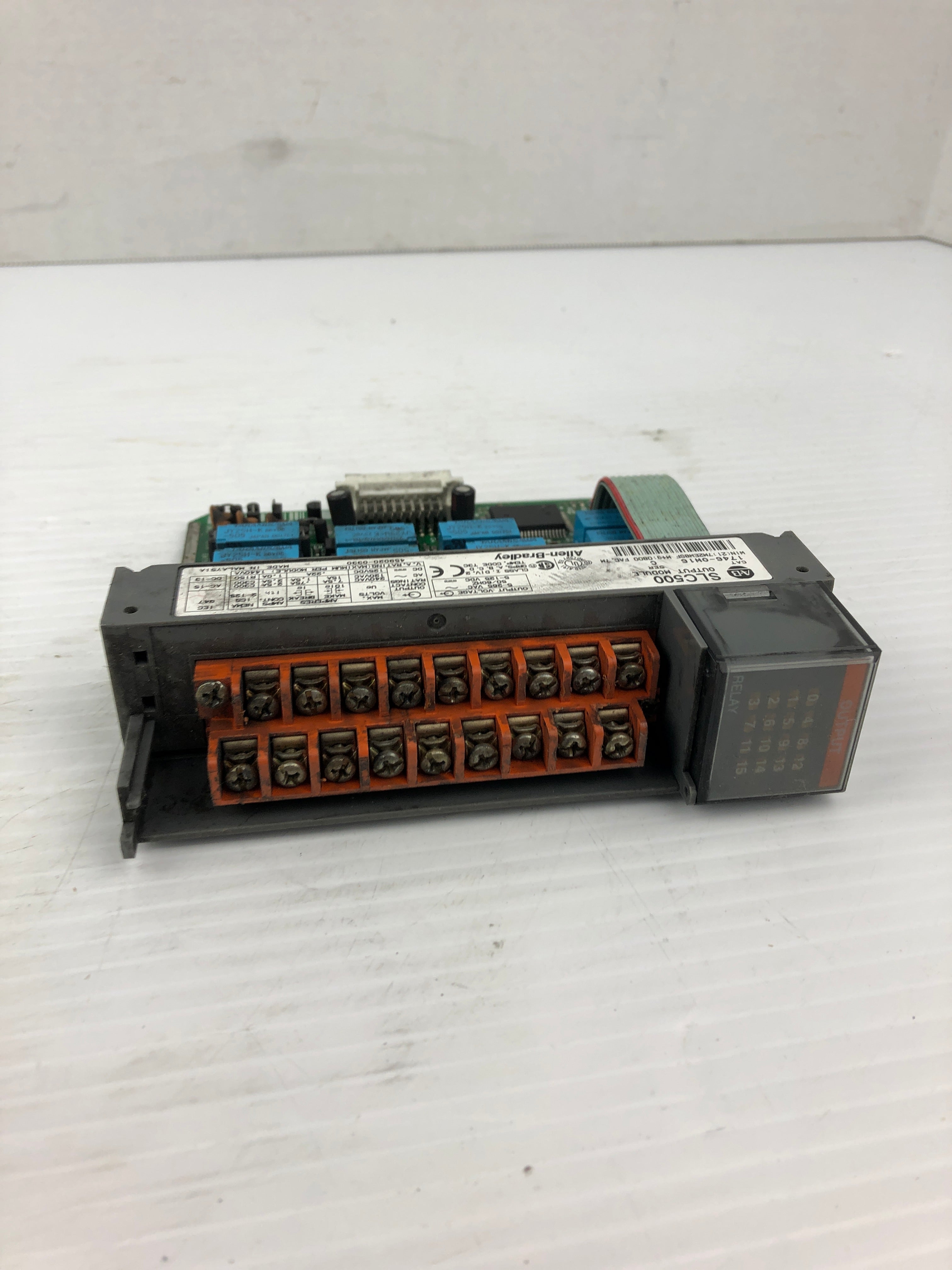 Allen Bradley 1746-0W16 Output Module SLC500 Series C 1746-OW16 - No Door