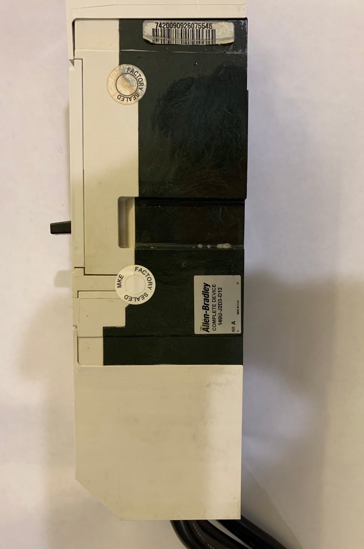 Allen-Bradley 140U-J2 250 Circuit Breaker Amp 3 Pole