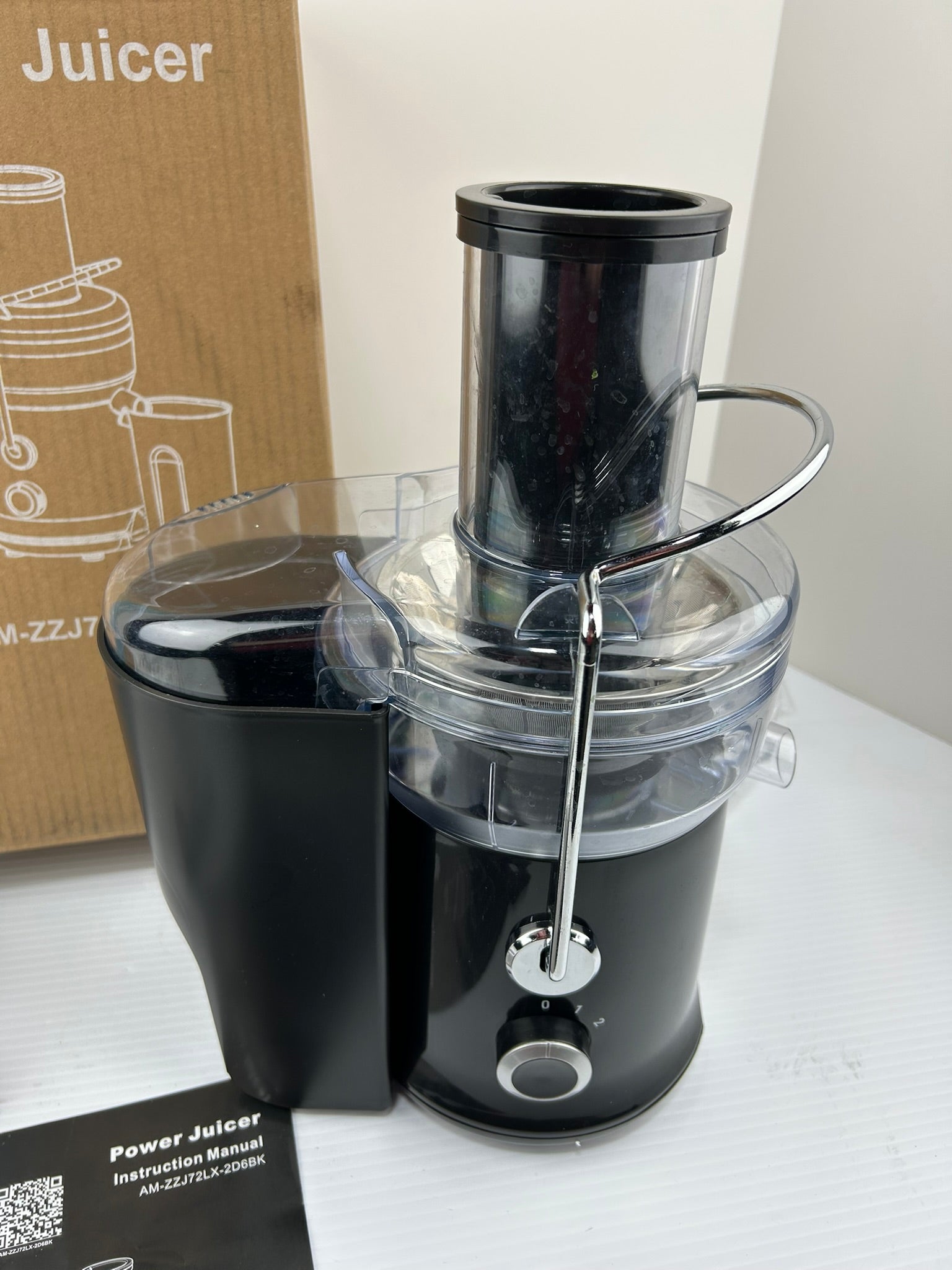 Power Juicer AM-ZZJ72LX-2D6BK - Color Black