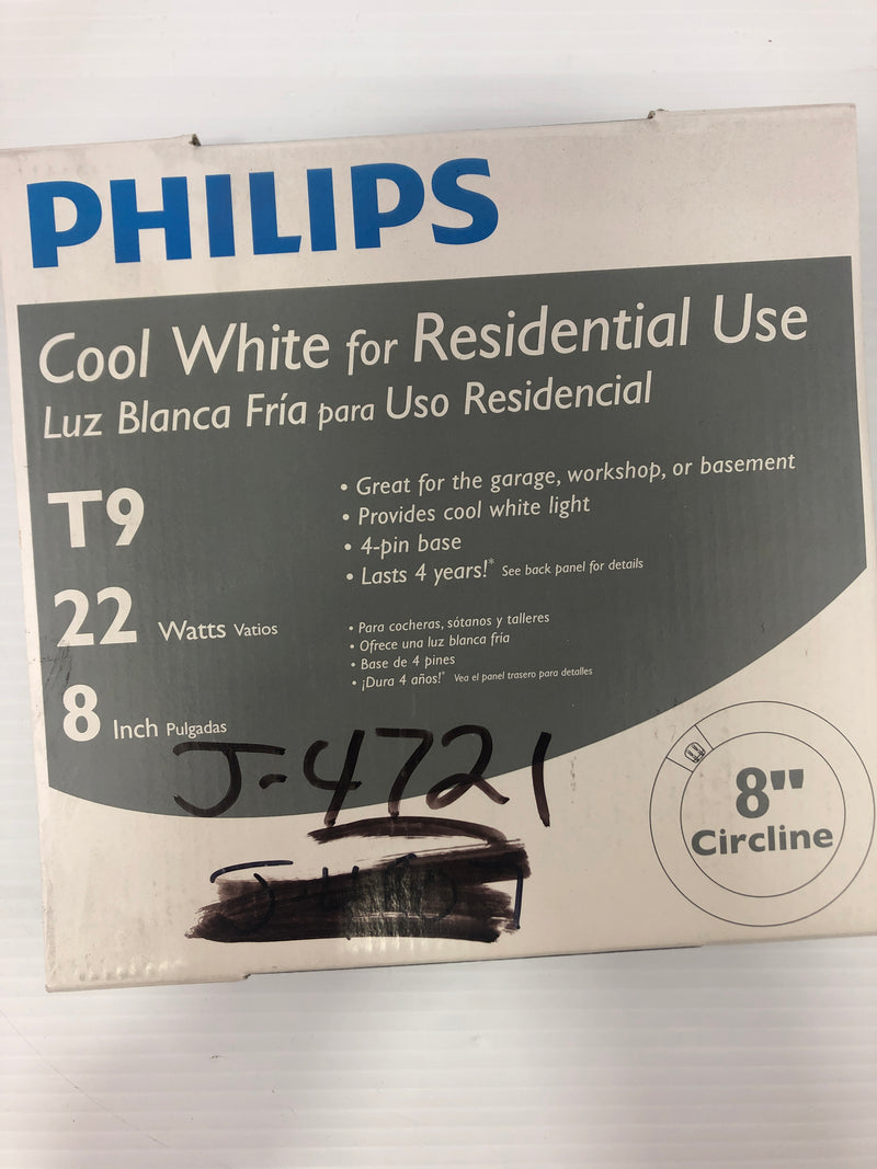 Philips Cool White for Residential Use T9 22 Watts 8 Inch Circline (Lot of 5)