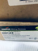 (3) Cooper Wiring Almond Decorator Slide Dimmer With Preset 600W/VA DI06-LA-K