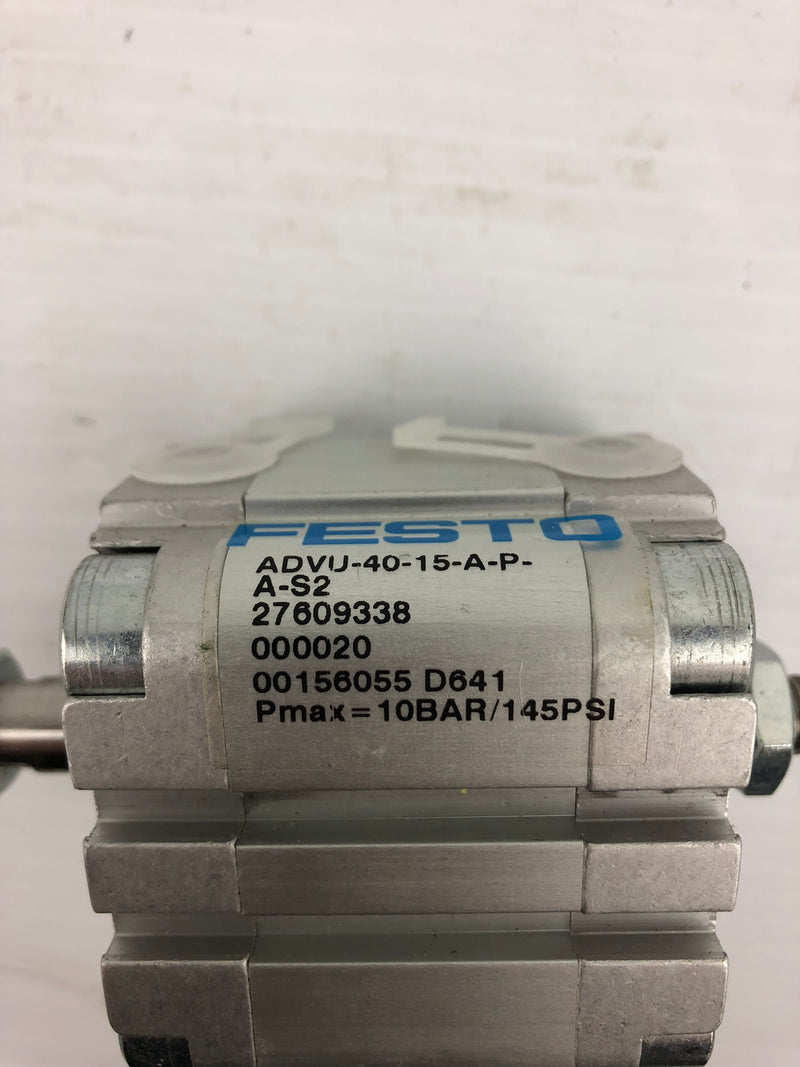 Festo ADVU-40-15-A-P-A-S2 Compact Cylinder 156055