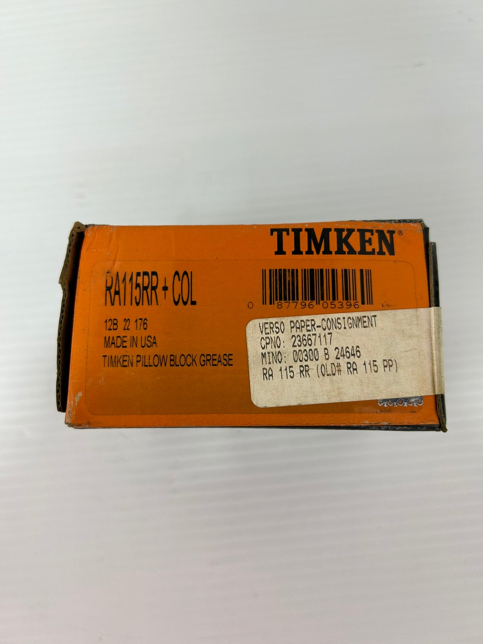 Timken RA115RR Ball Insert Bearing RA115RR + COL