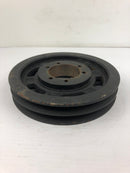 2-Groove Pulley 8-7/8" OD x 2-3/4" Bore x 1-3/4" Height