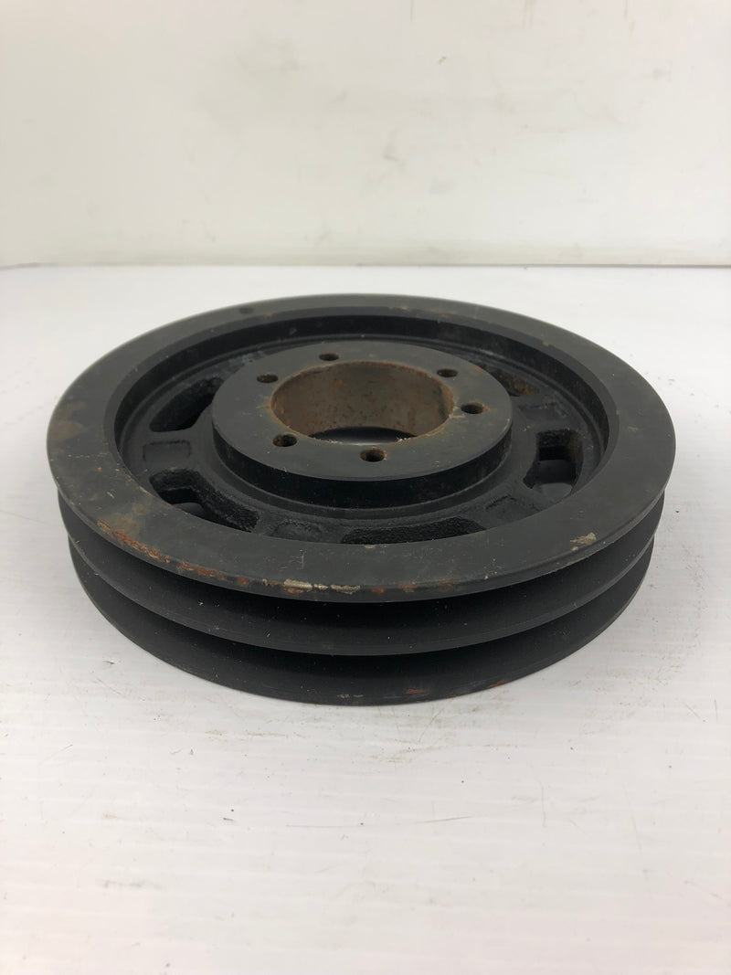 2-Groove Pulley 8-7/8" OD x 2-3/4" Bore x 1-3/4" Height