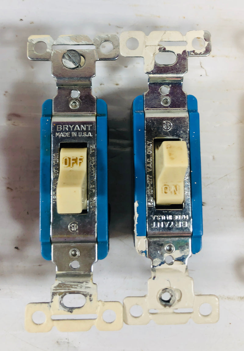 Arrow Hart Hubbell Bryant On / Off Switch (Lot of 6)