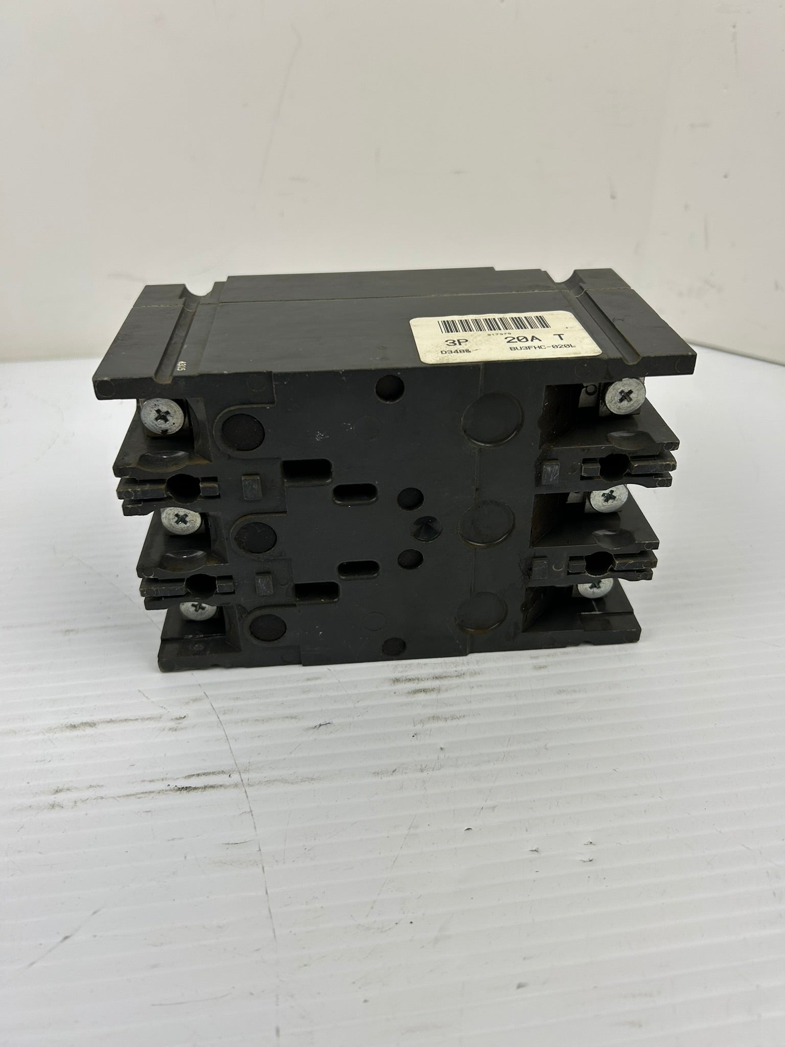 Fuji Electric BU3FHC-020L Industrial Circuit Breaker 20A 3 Pole 600VAC 250VDC