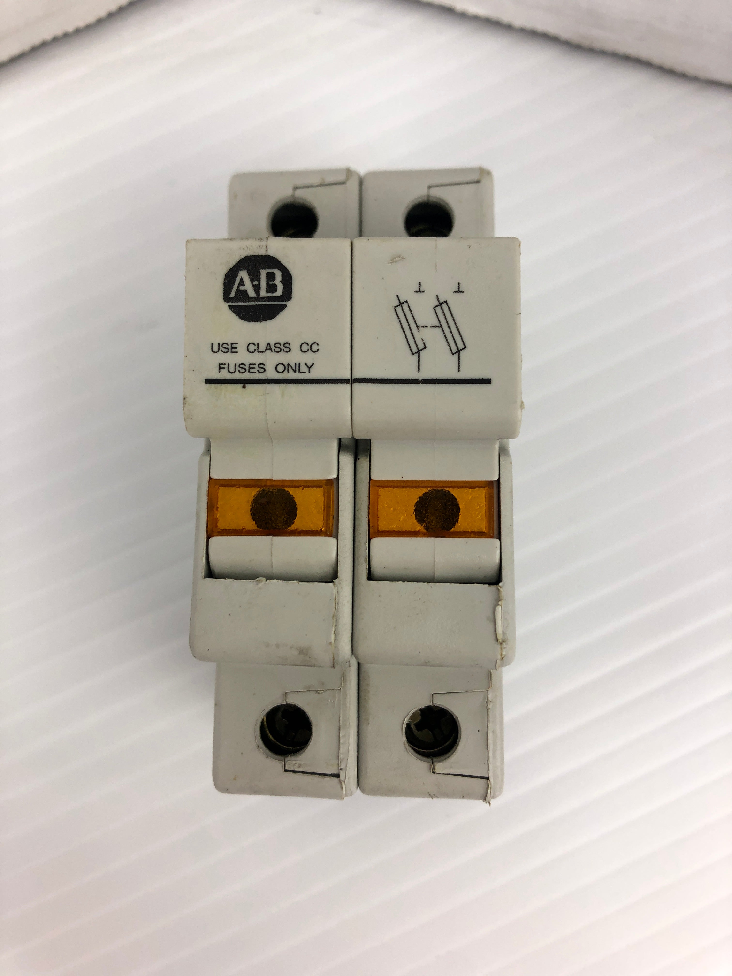 Allen-Bradley 1492-FB2C30-L Fuse Holder Ser. A 600V 30A 2P - Lot of 3
