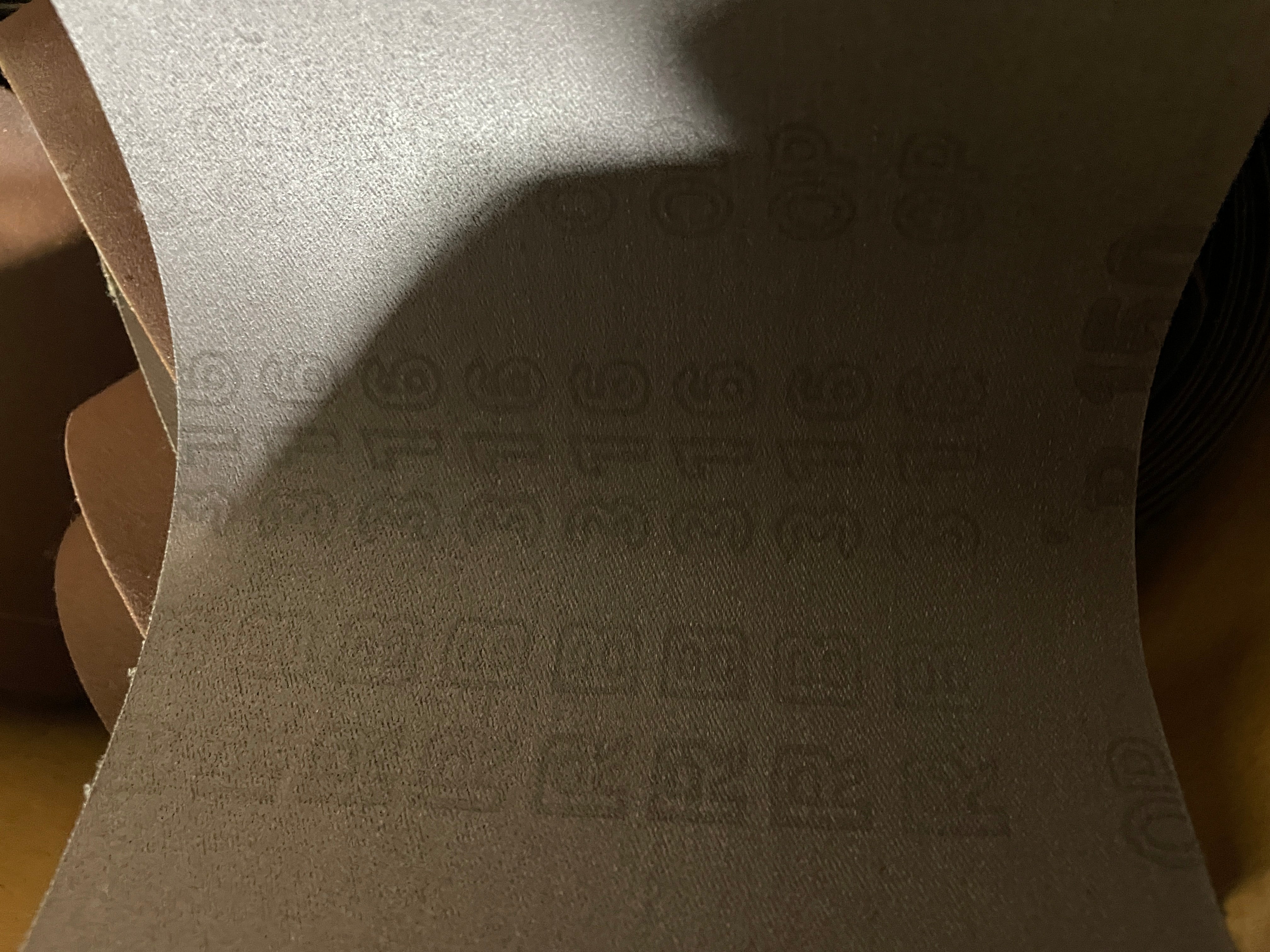 Hermes RB 316 OP Sand Paper Sanding Belt 150 Grit X-Cloth 012L3 15A 6" Wide