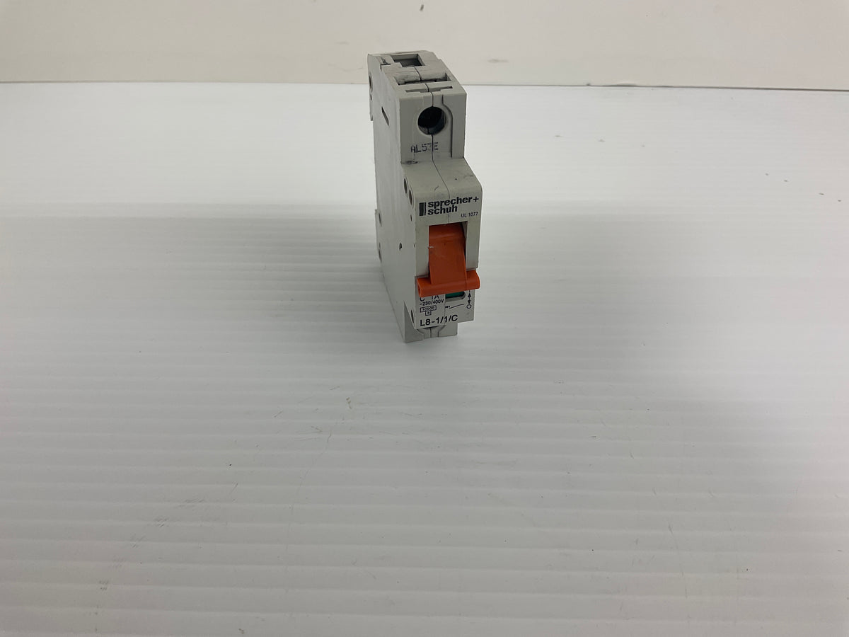 Sprecher+Schuh L8-1/1/C Series C Circuit Breaker 1A 230/400V
