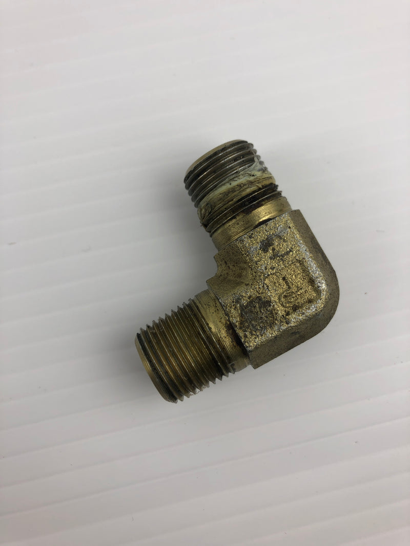 Parker 3/8" Male X 3/8" Male Brass Fitting - Lot of 4