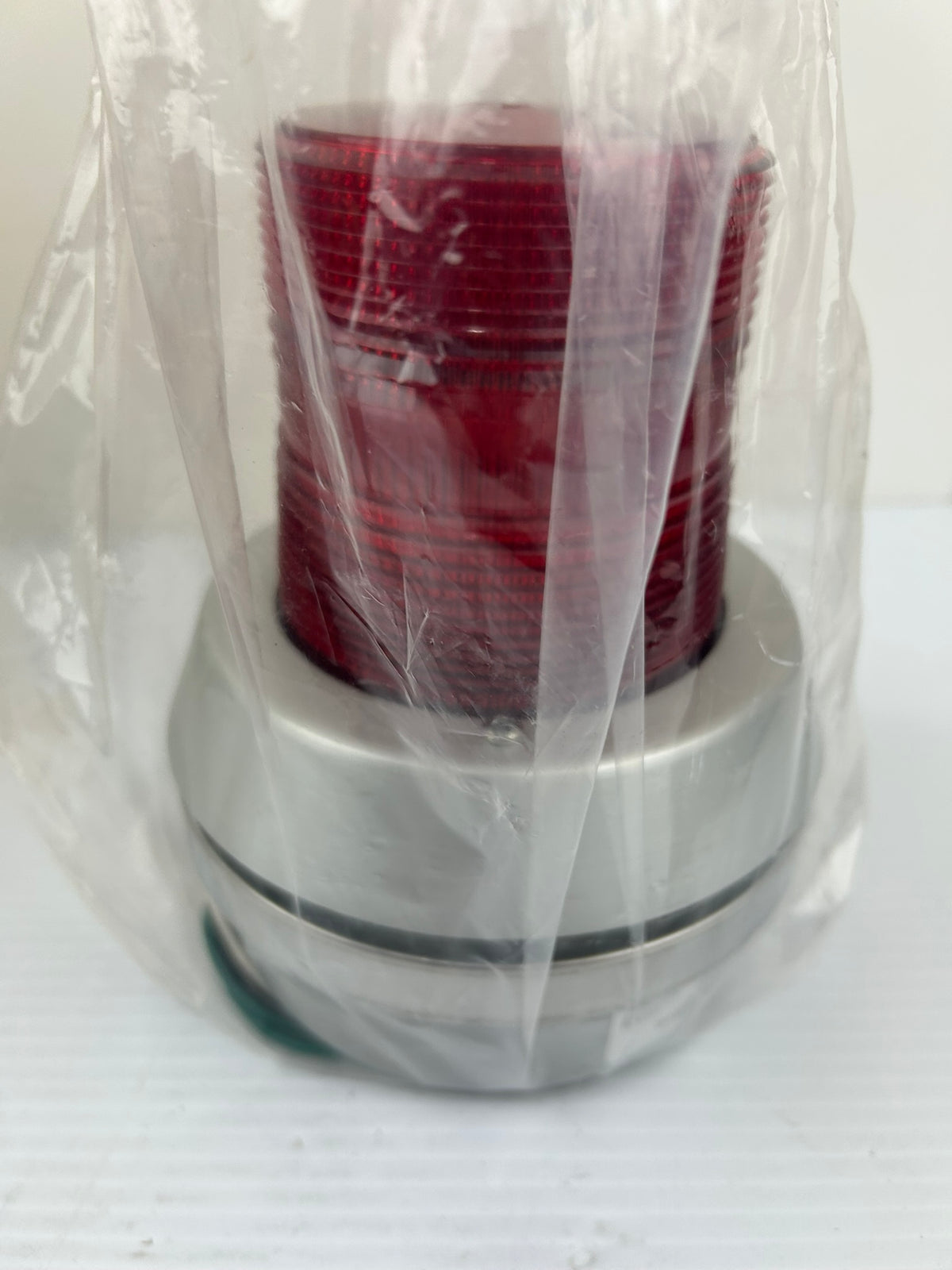 Edwards Signaling Adaptabeacon 51R-N5-40W Red Flashing Light w/Horn - No Bulb