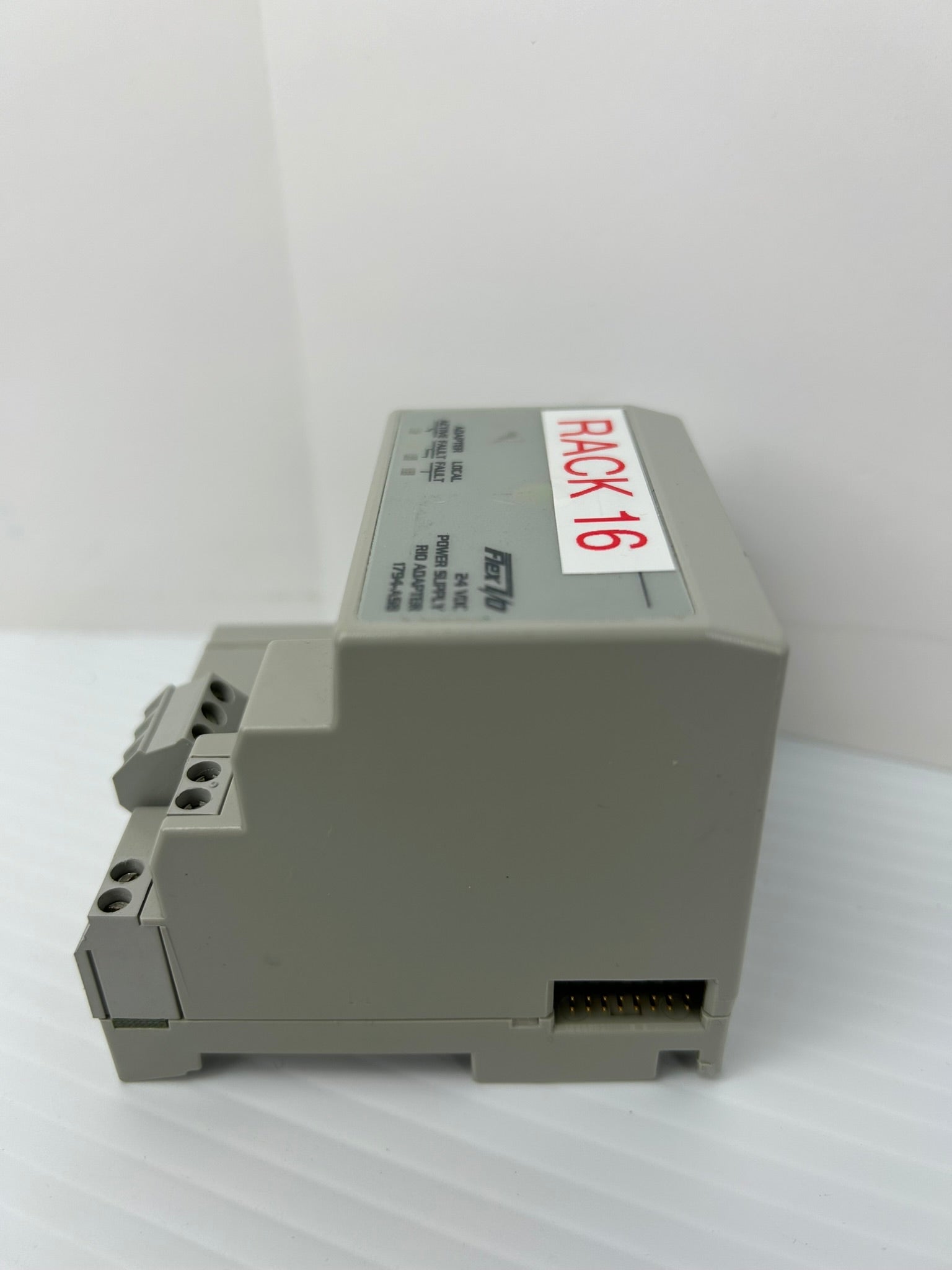 Allen-Bradley 1794-ASB Flex I/O Power Supply RIO Adapter Ser C Rev C01 F/W Rev D