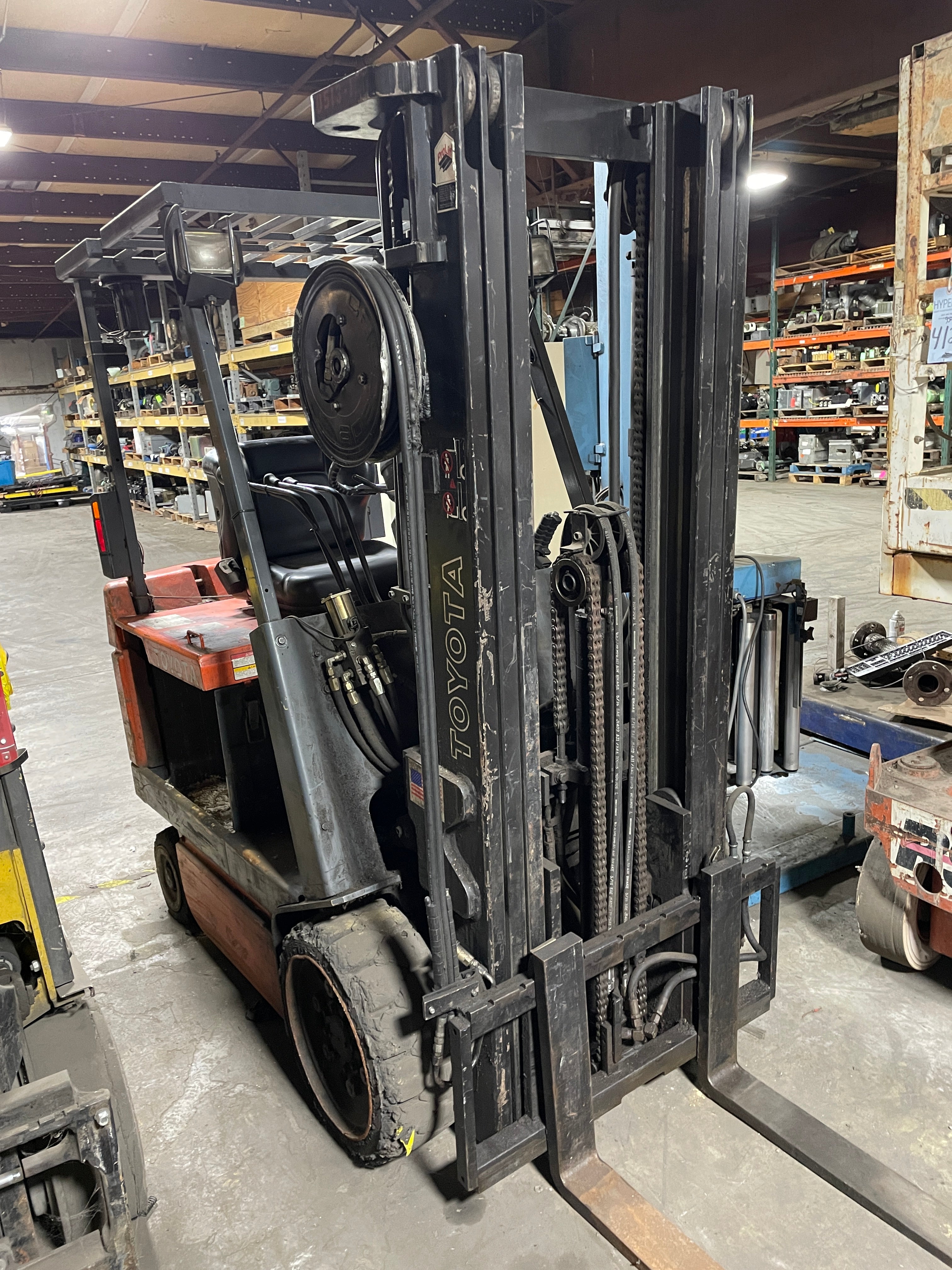 Toyota Electric Forklift 2650 Lb. Capacity 5FBCU25 36V