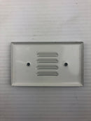 Leviton 001-88079 White One Gang Wall Plate P760-W - Lot of 8