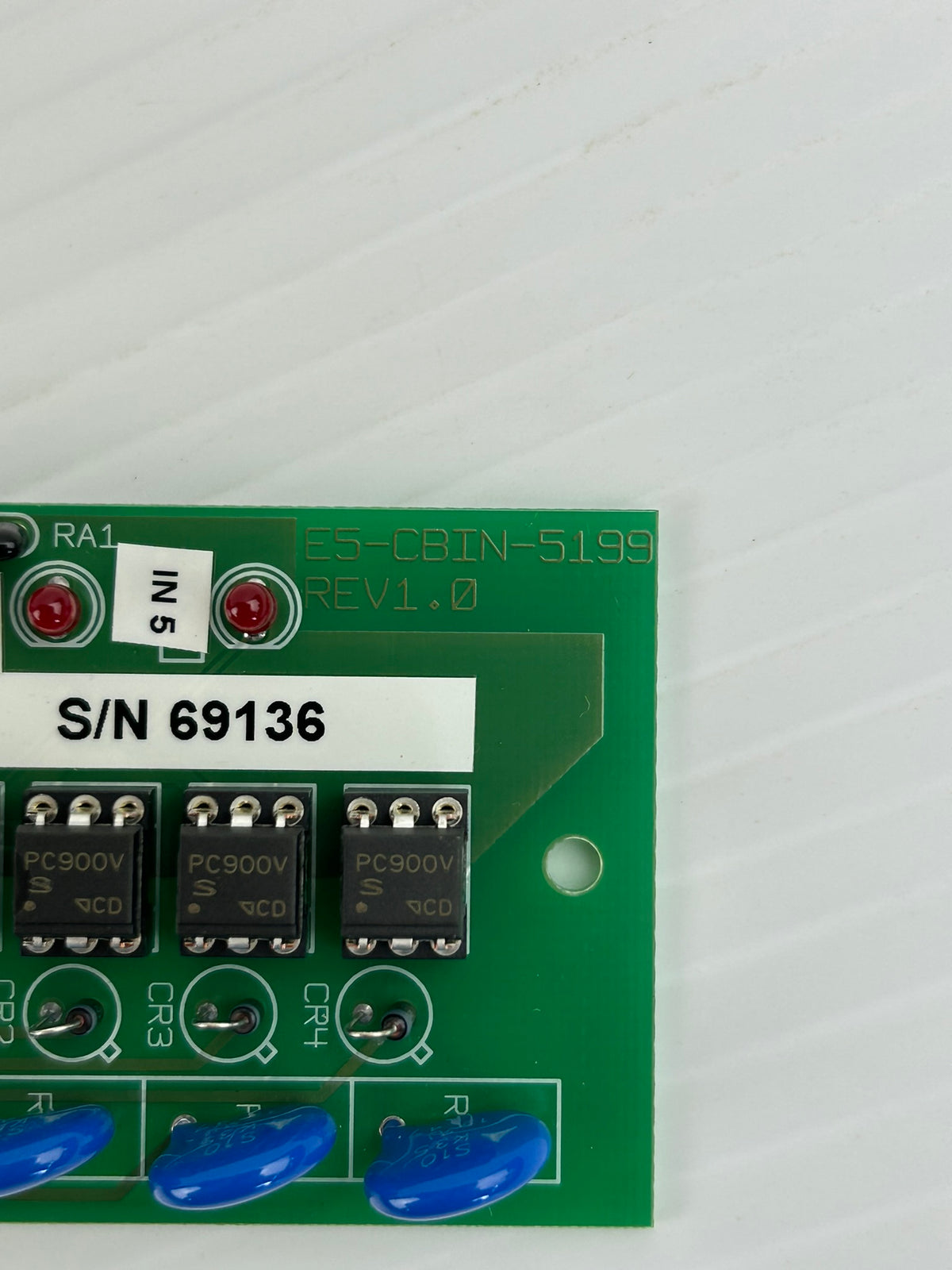 PRÜFTECHNIK AG 0 3026 0228 Circuit Board E5-CBIN-5199 Rev 1 V1.0